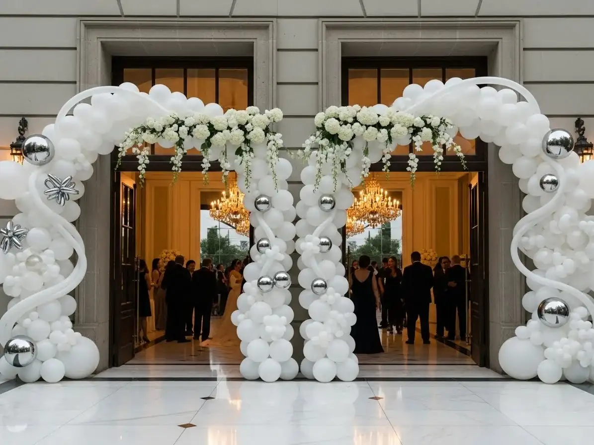 Decoración con globos para graduaciones en CDMX — ejemplo 5