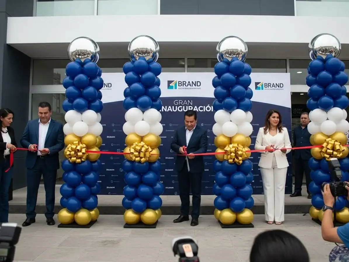 Decoración con globos para Corporativos en CDMX