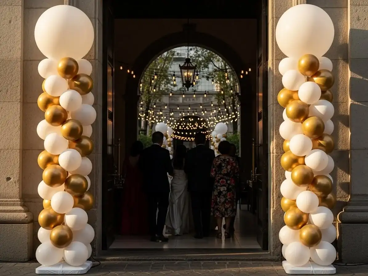 Decoración con globos para xv años en CDMX — ejemplo 7