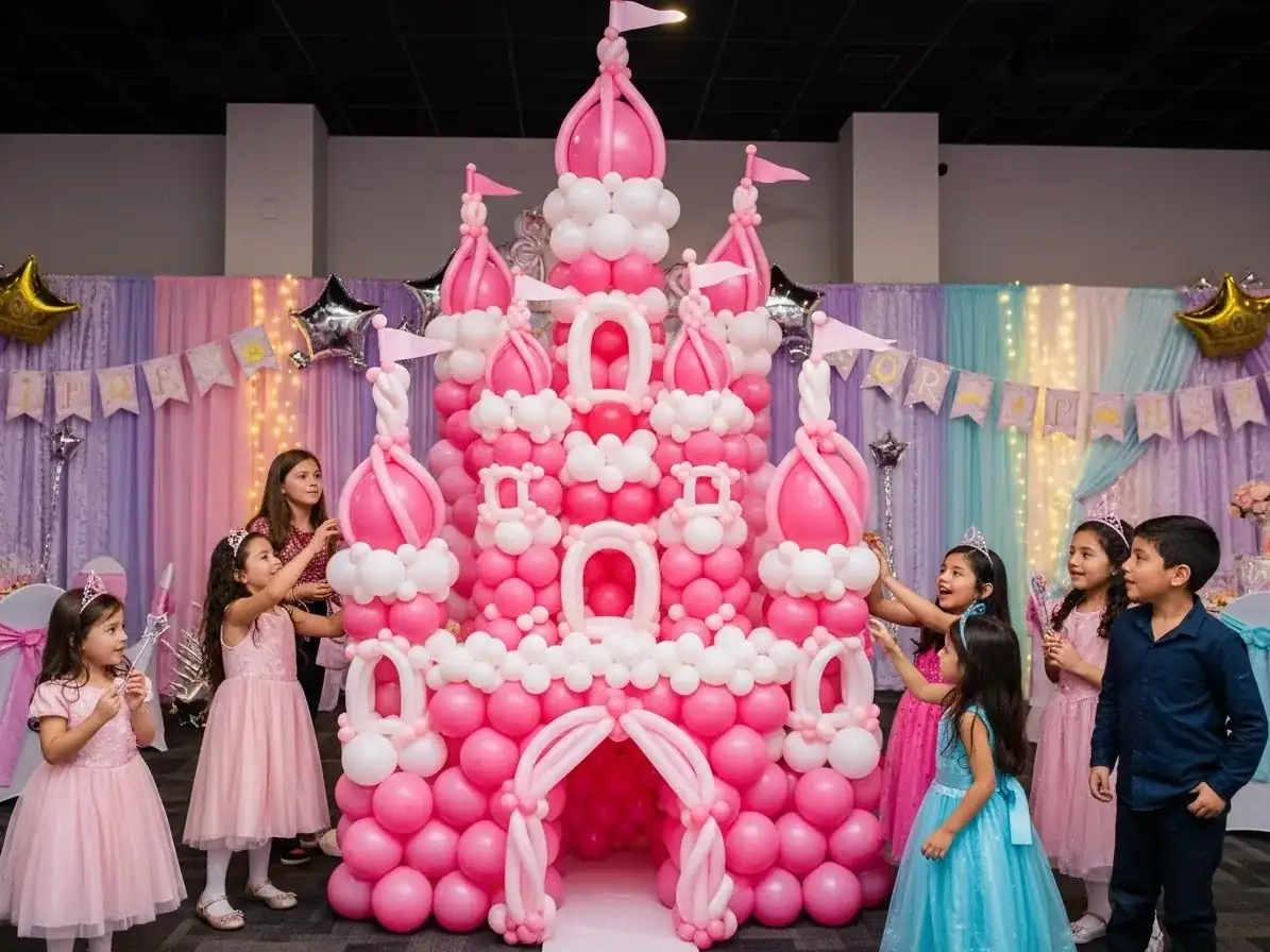 Decoración con globos para cumpleaños infantil en CDMX — ejemplo 6