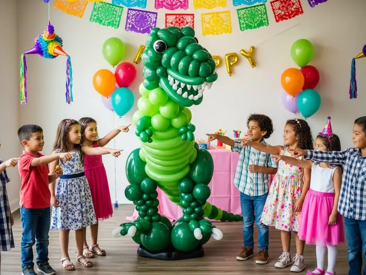 Decoración con globos para cumpleaños infantil en CDMX — ejemplo 3