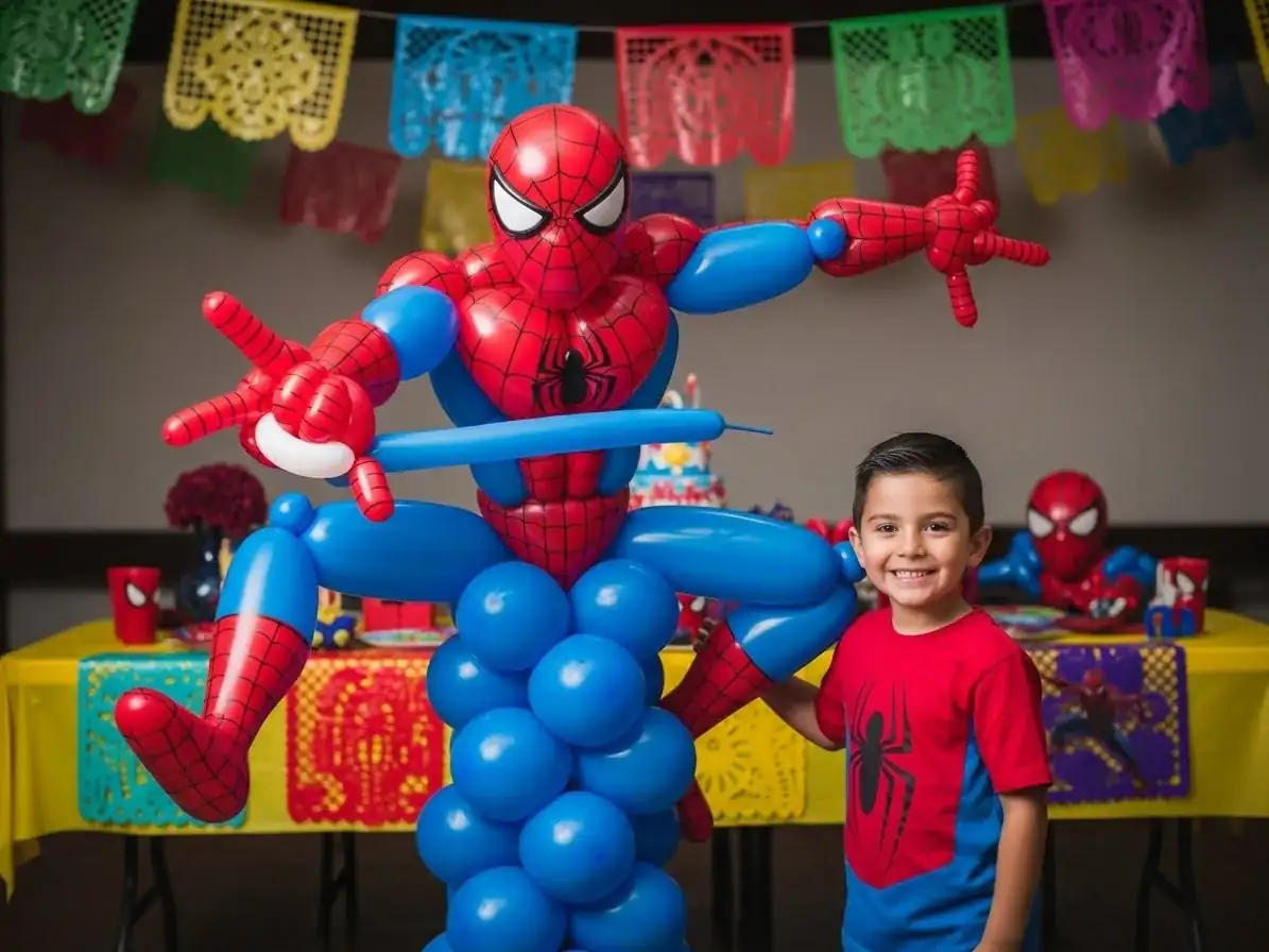 Decoración con globos para cumpleaños infantil en CDMX — ejemplo 4