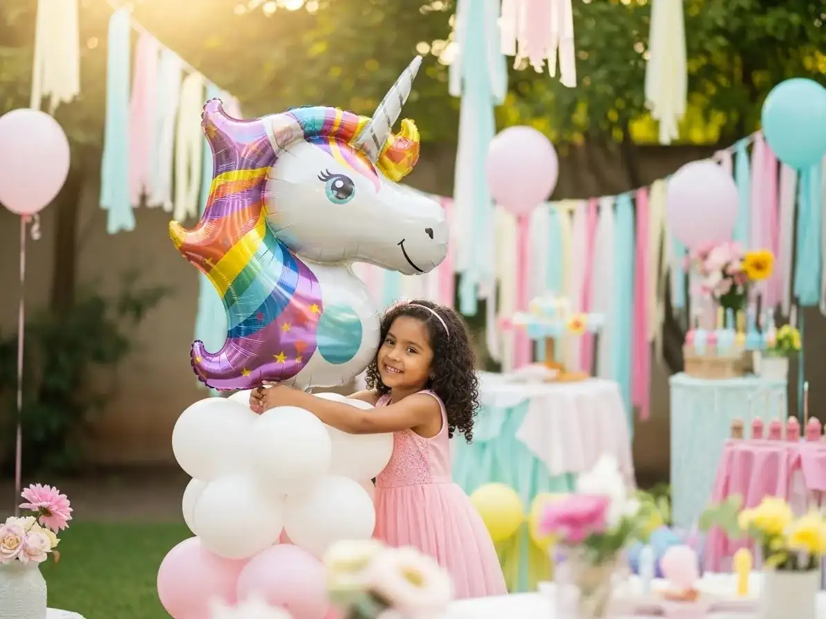 Decoración con globos para cumpleaños infantil en CDMX — ejemplo 5
