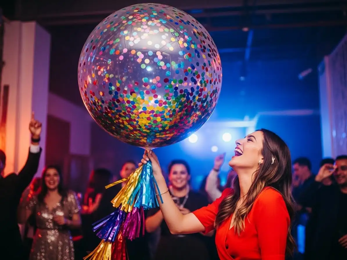 Decoración con globos para cumpleaños adulto en CDMX — ejemplo 5