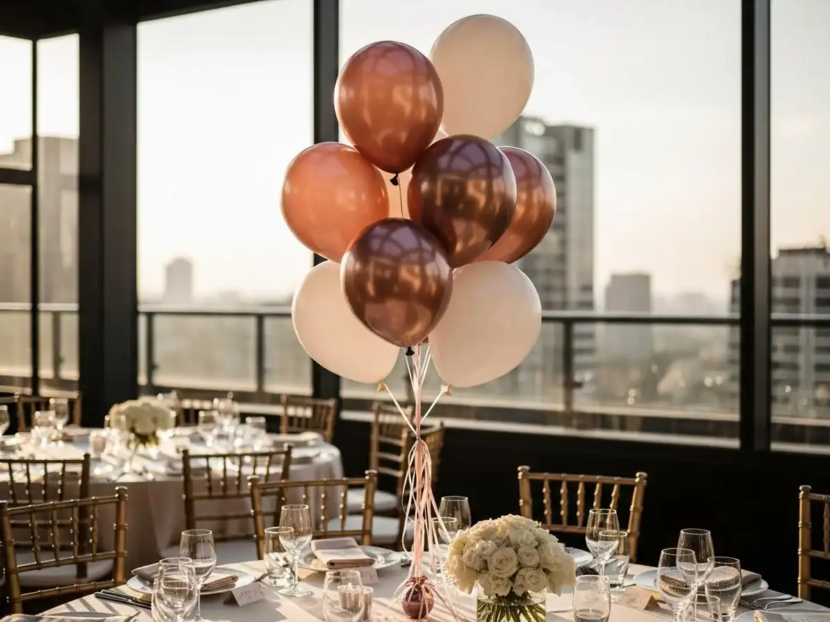Decoración con globos para cumpleaños adulto en CDMX — ejemplo 8