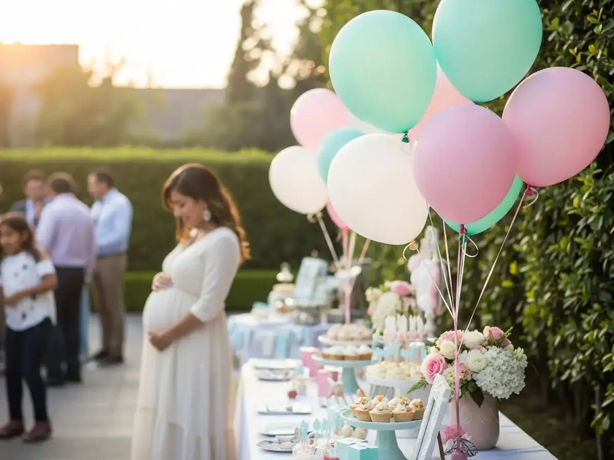 Decoración con globos para baby shower en CDMX — ejemplo 6