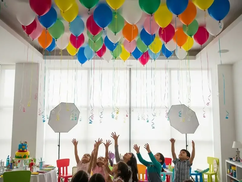 Techo Flotante — globos con helio en CDMX