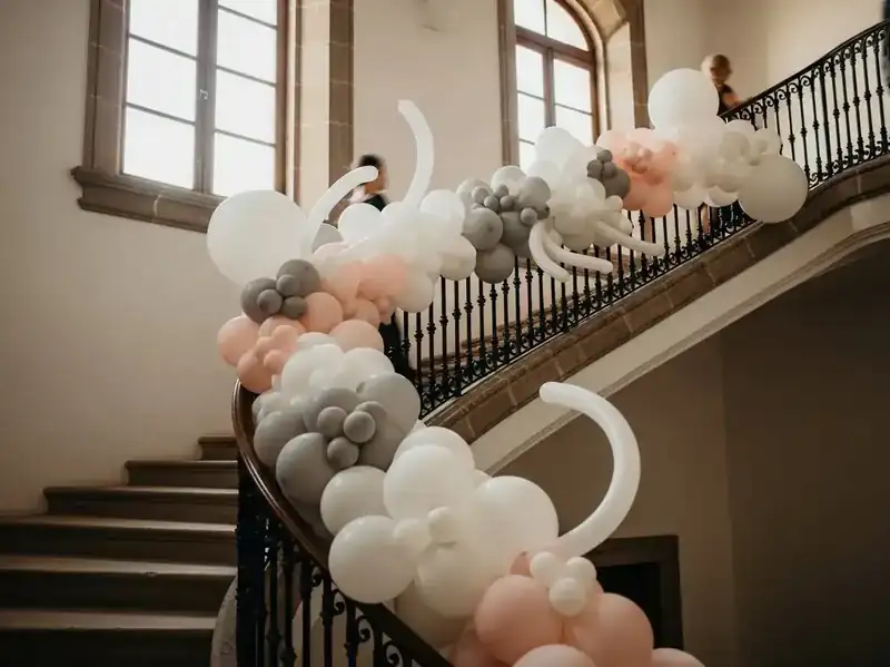 Guirnalda 6 metros — guirnaldas de globos en CDMX